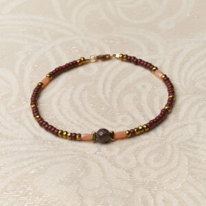 Armband Classic Chocolate - Brown Obsedian