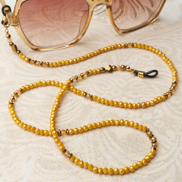 Eyeglass cord - Old Yellow