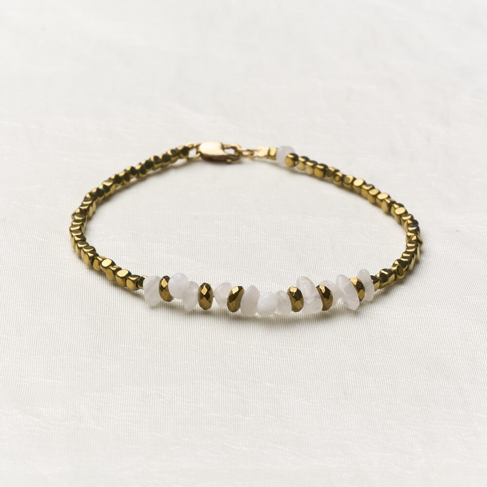 Armband Let’s Rock - White