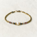 Armband Pearl - Black / Purple