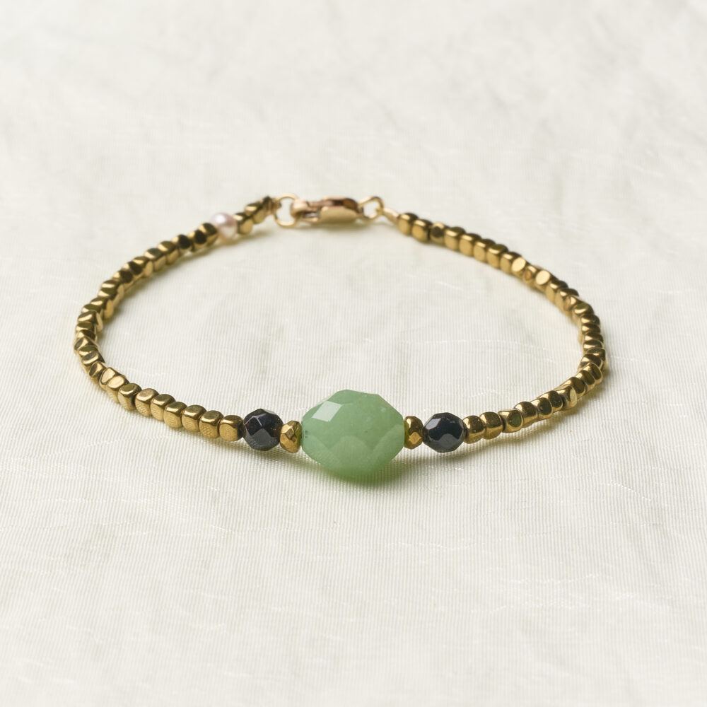 Armband Antique Chic - Soft Green