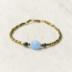 Armband Antique Chic - Sky