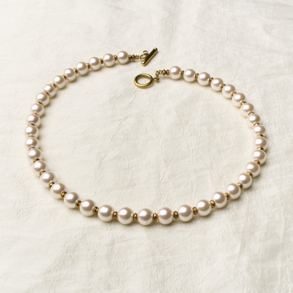Necklace Pearl - Cream