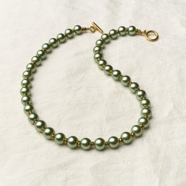 Necklace Pearl – Green