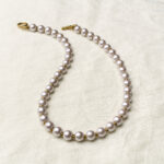 Necklace Pearl - Grey