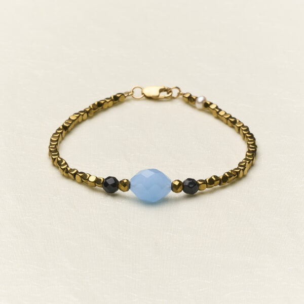 Armband Antique Chic - Sky