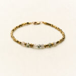 Armband Minimal - Grey & Green