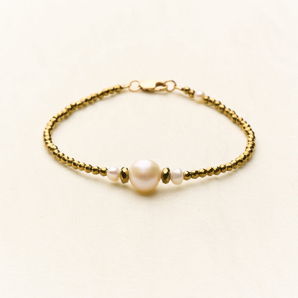Armband Pearl - Simple Chic White