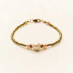 Armband Pearl - Simple Chic Salmon