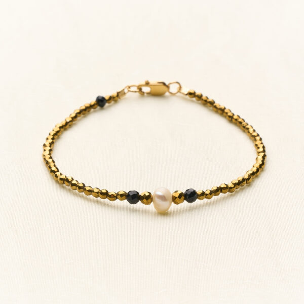 Pearl Bracelet - Fine Black