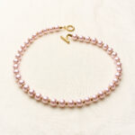 Pearl Necklace - Soft Pink