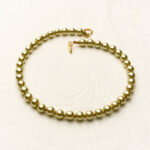 Ketting Pearl - Moss Green