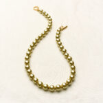 Ketting Pearl - Moss Green