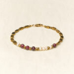 Pearl Bracelet - Bordeaux