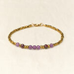 Armband Minimal - Purple & Burgundy