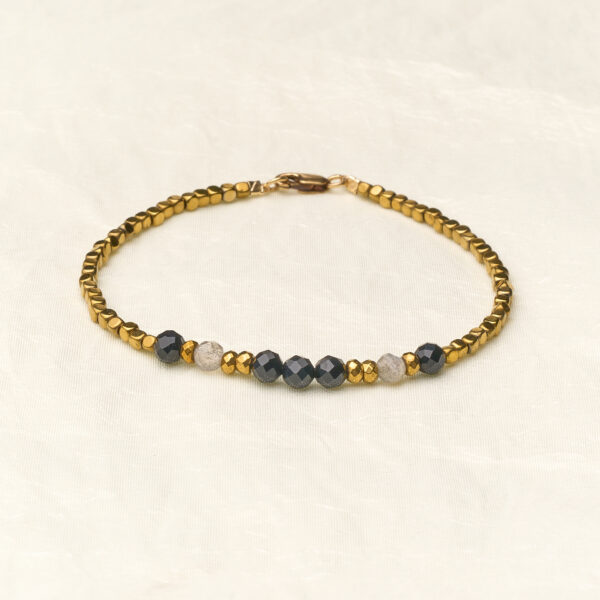 Armband Minimal - Black & Grey